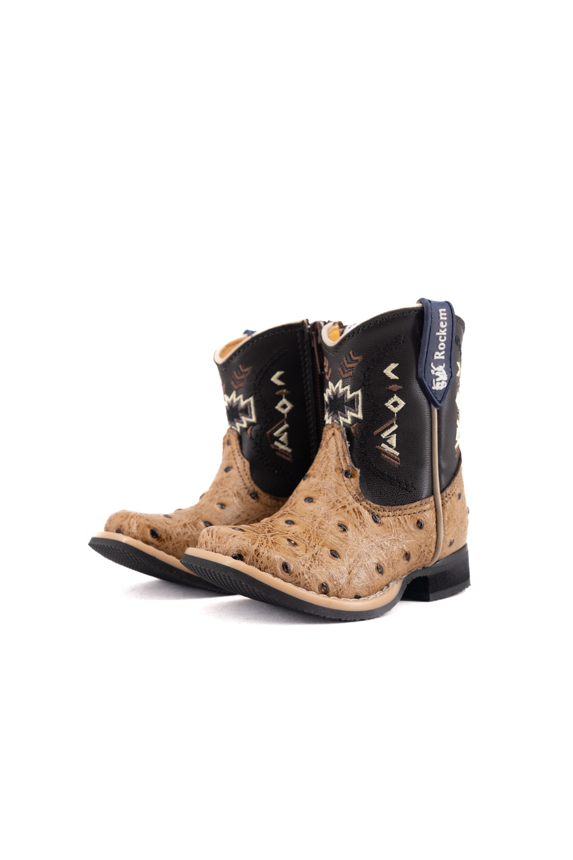 Rock'em Baby Aztec Ostrich Boot