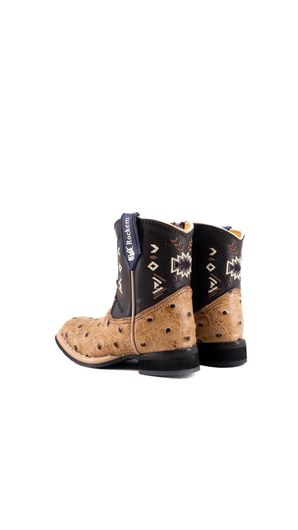 Rock'em Baby Aztec Ostrich Boot