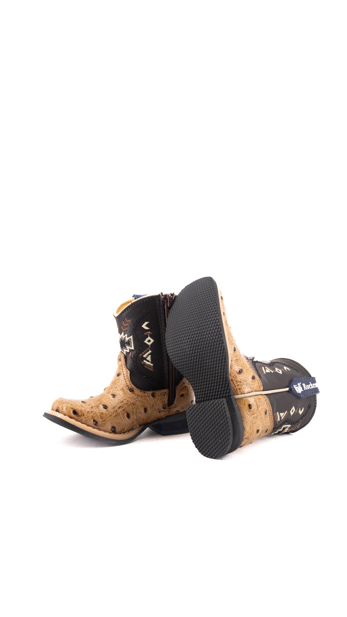 Rock'em Baby Aztec Ostrich Boot