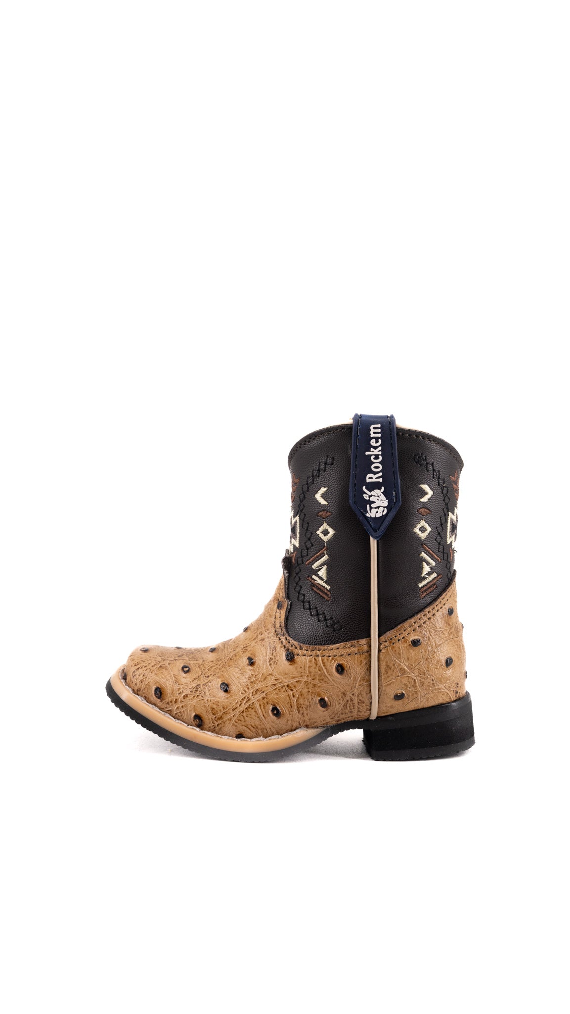 Rock'em Baby Aztec Ostrich Boot