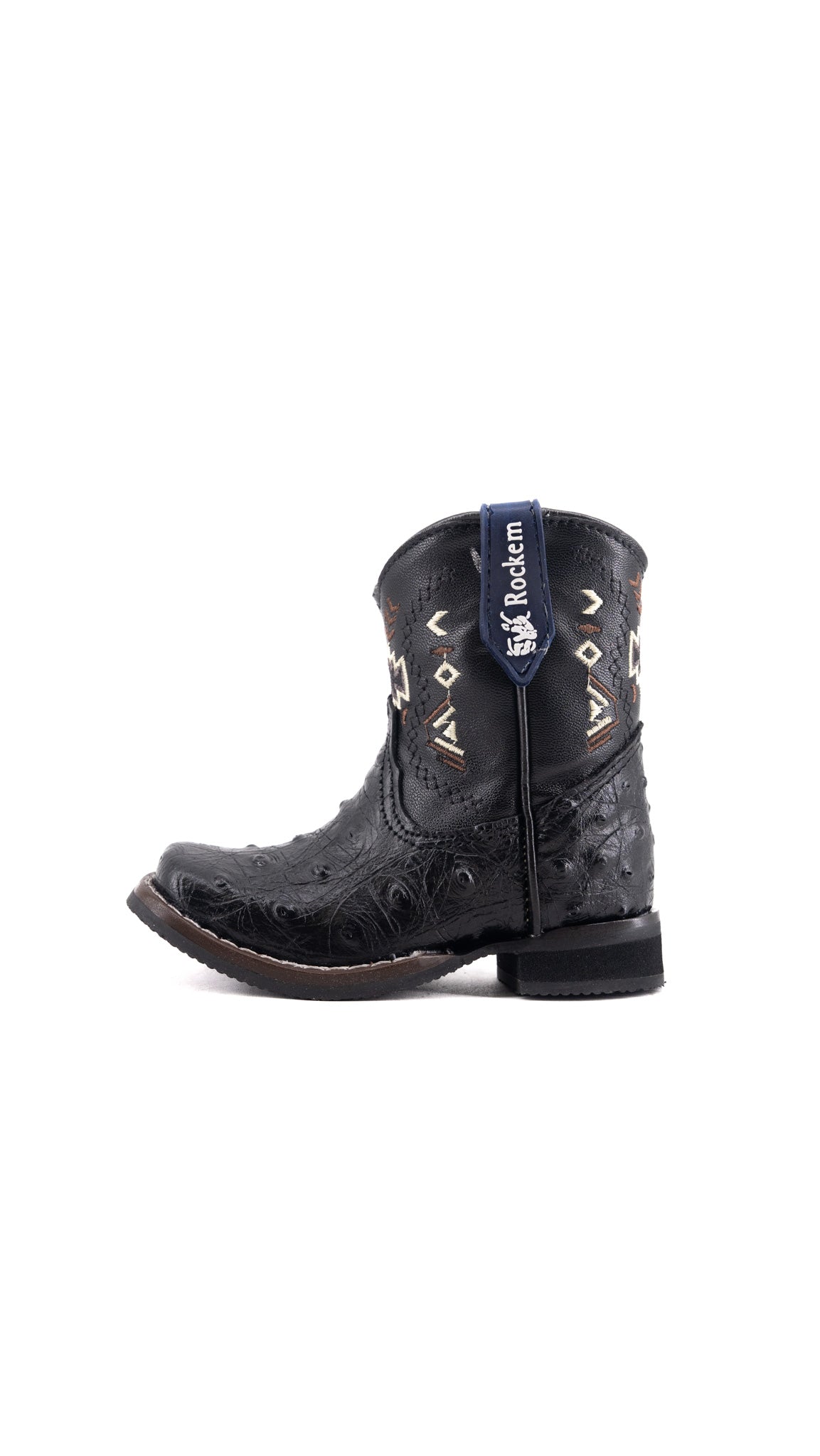 Rock'em Baby Aztec Ostrich Boot