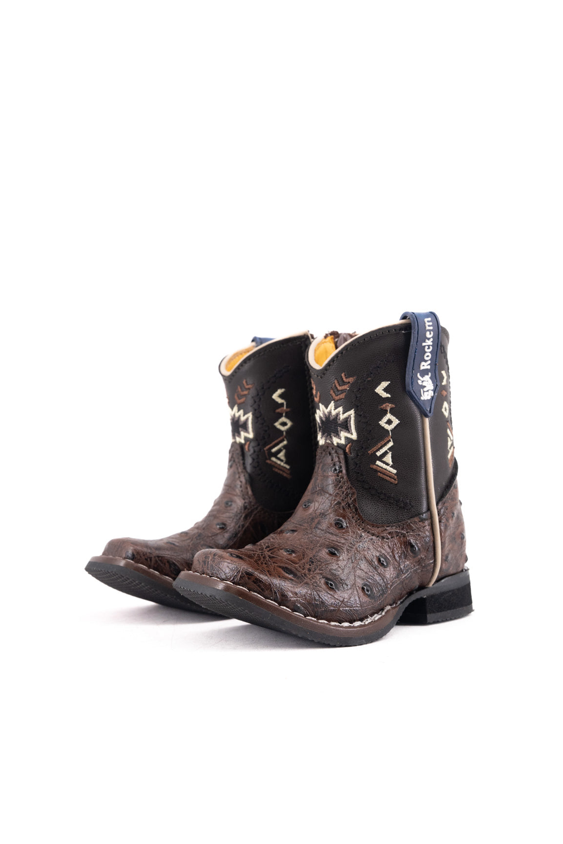 Rock'em Baby Aztec Ostrich Boot