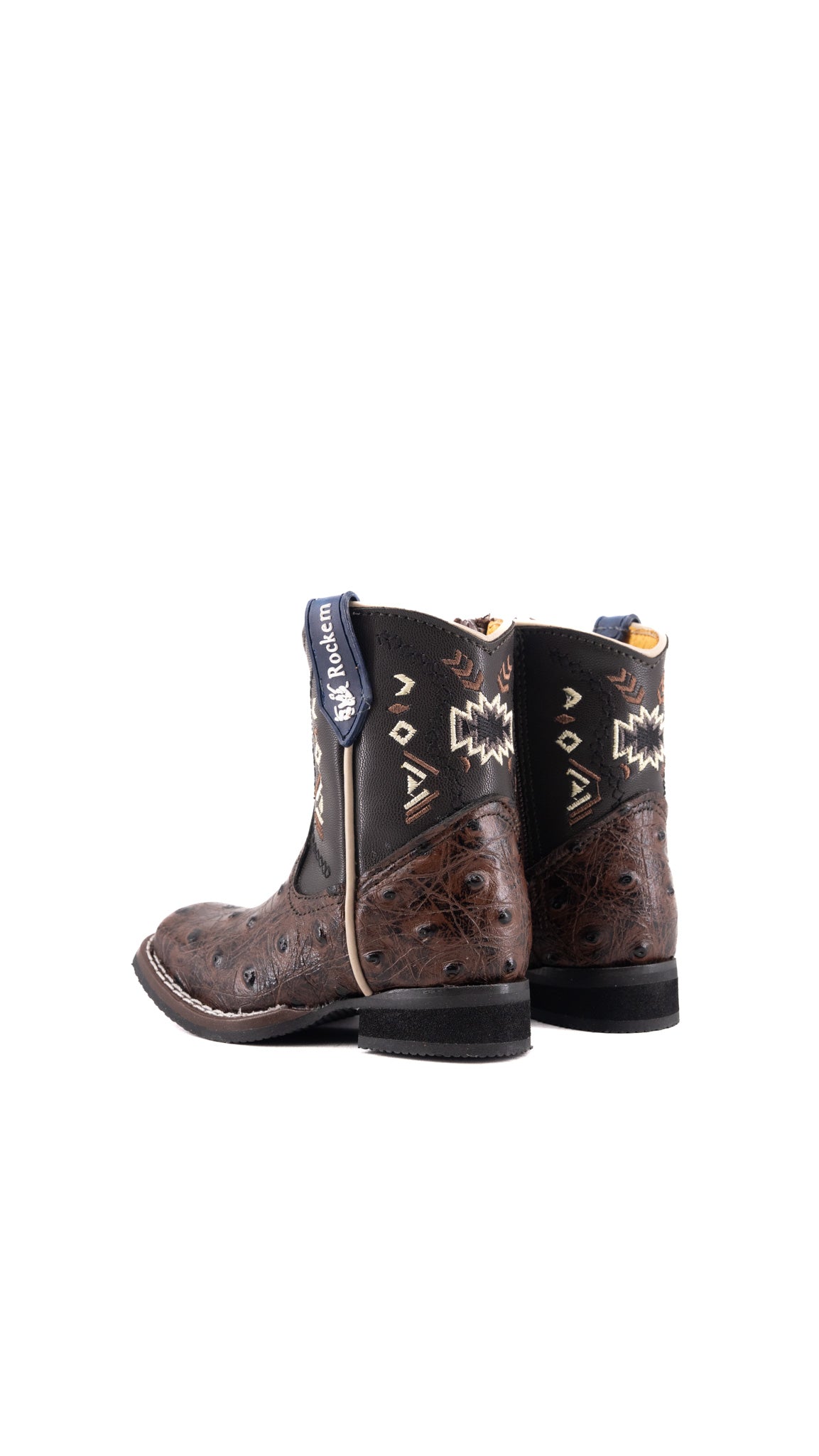 Rock'em Baby Aztec Ostrich Boot