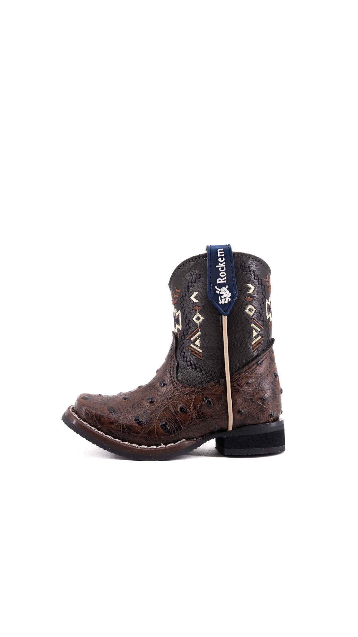 Rock'em Baby Aztec Ostrich Boot