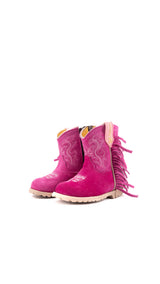 Baby Girl Diana Fringe Suede Boot