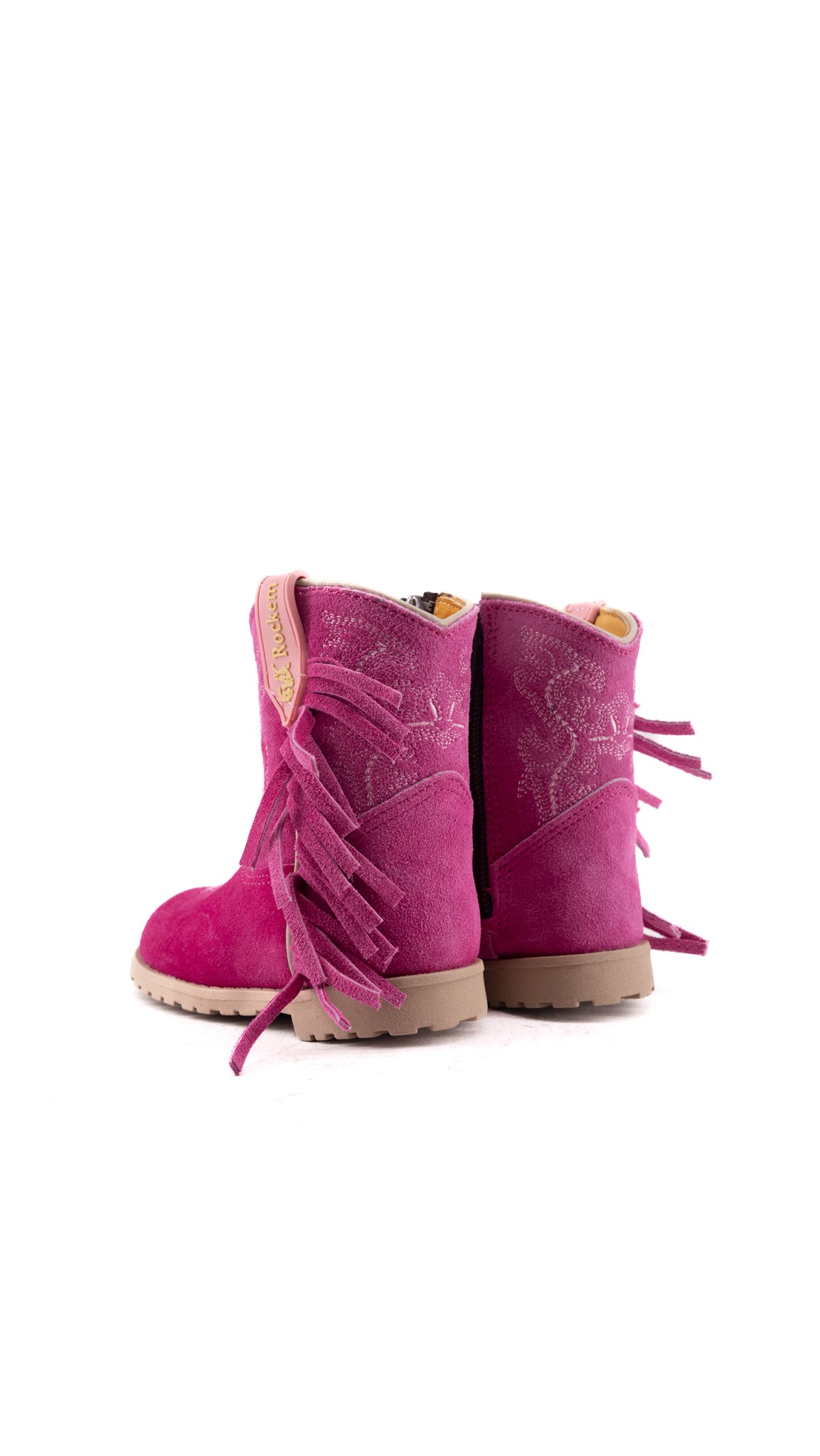 Baby Girl Diana Fringe Suede Boot