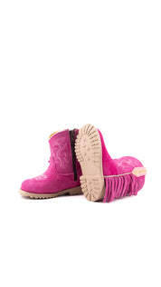 Baby Girl Diana Fringe Suede Boot