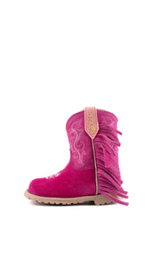 Baby Girl Diana Fringe Suede Boot