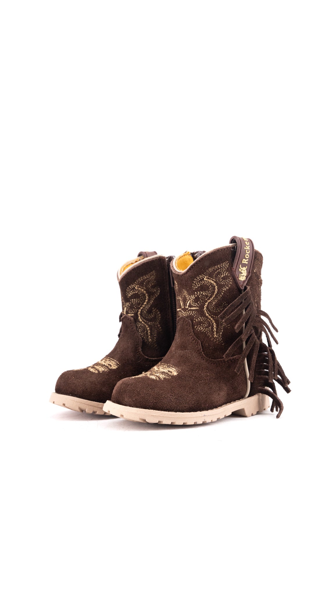 Baby Girl Diana Fringe Suede Boot