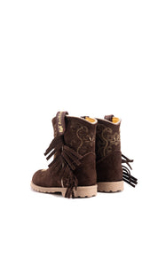 Baby Girl Diana Fringe Suede Boot