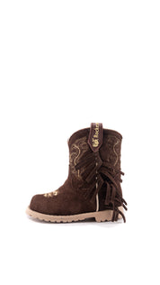 Baby Girl Diana Fringe Suede Boot