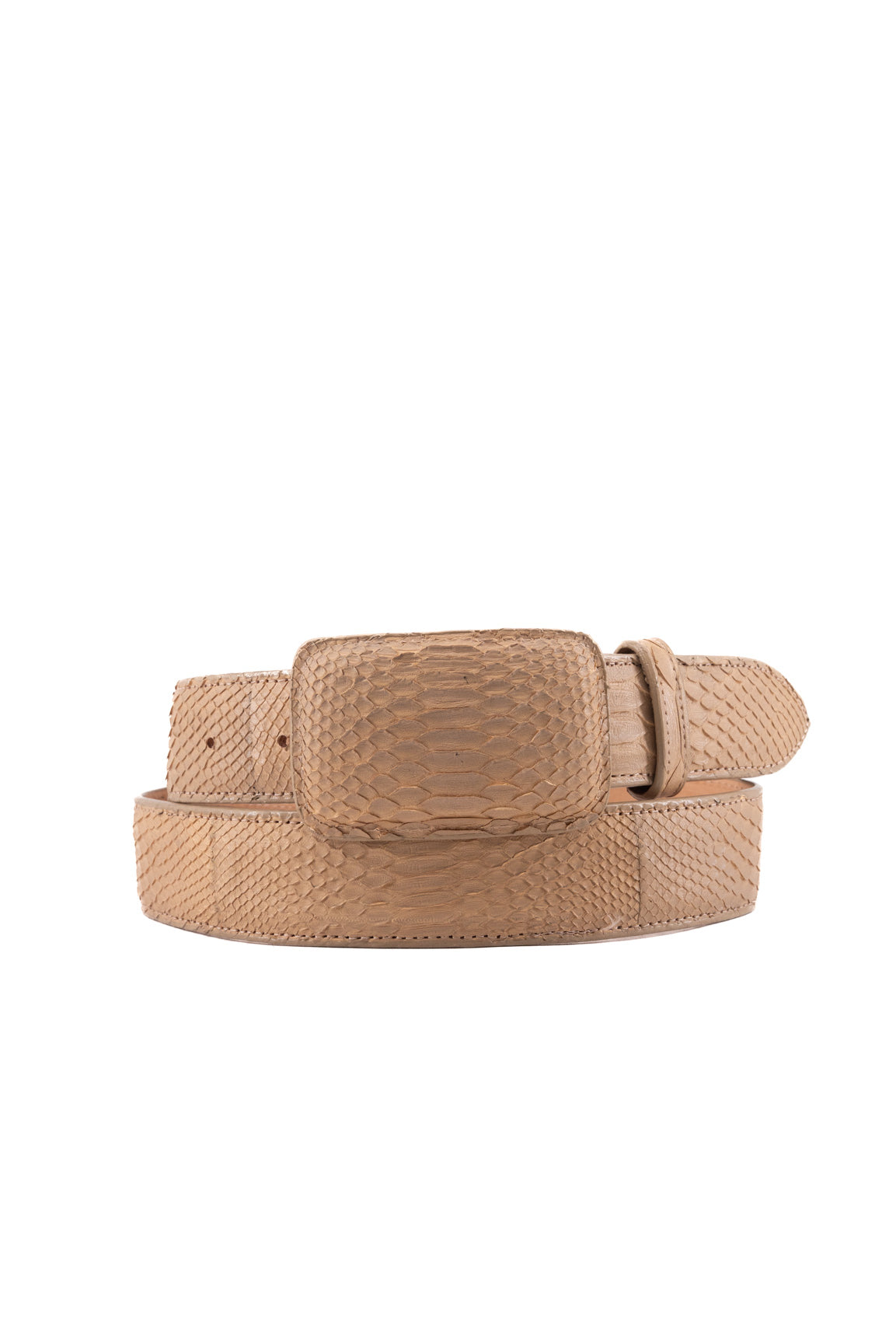 Tommy Exotic Python Cowboy Belt