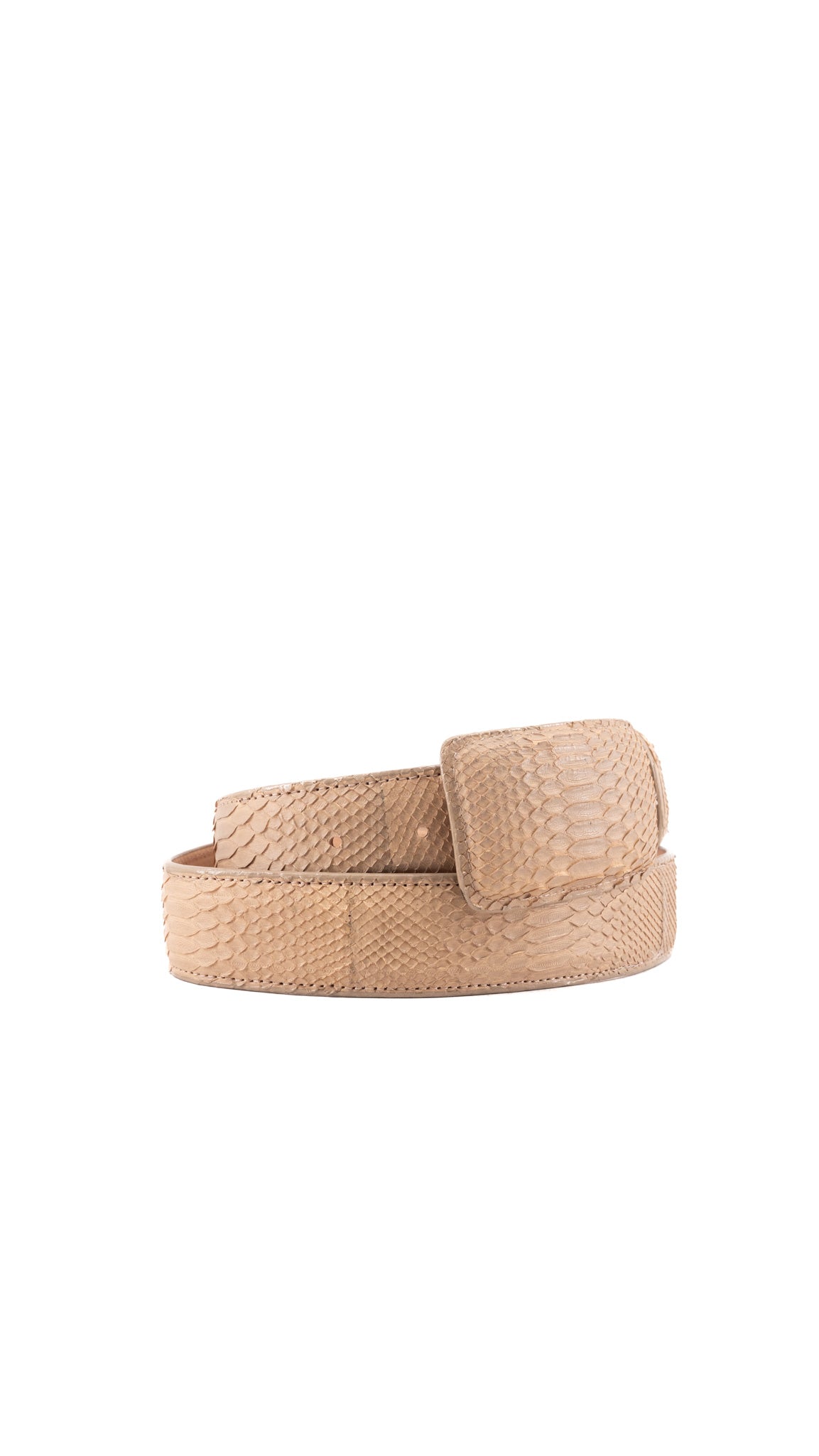 Tommy Exotic Python Cowboy Belt