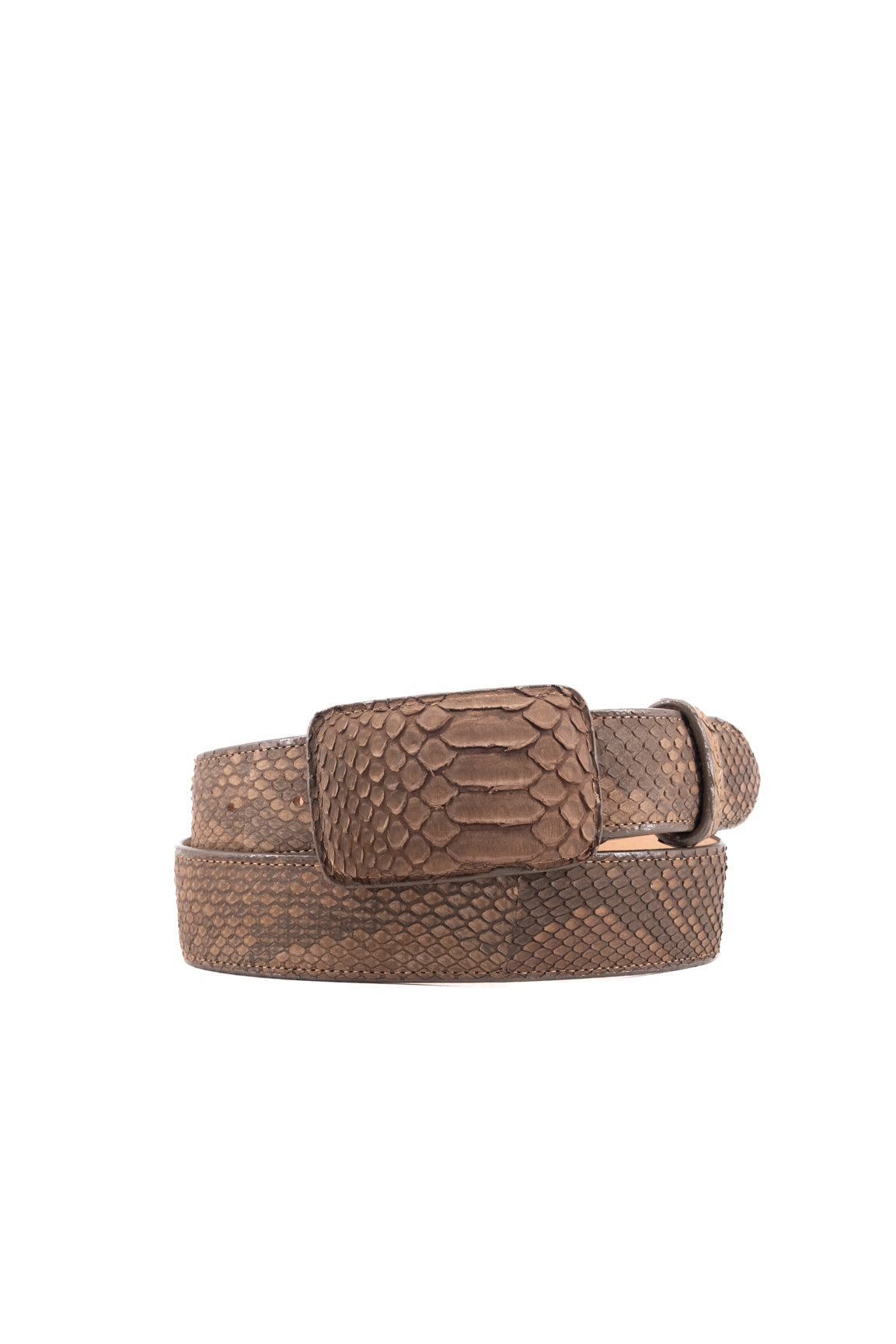 Tommy Exotic Python Cowboy Belt