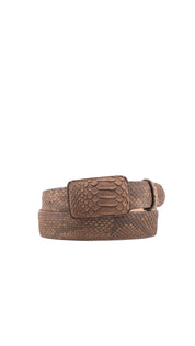 Tommy Exotic Python Cowboy Belt