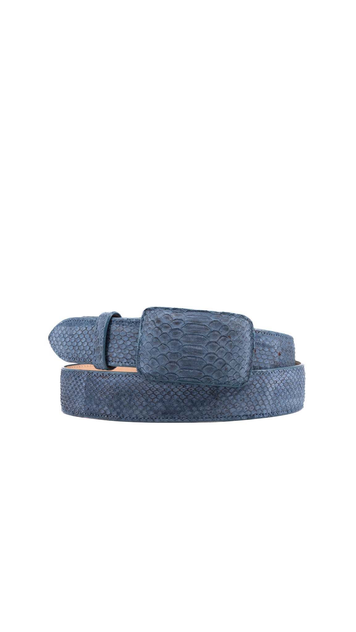 Tommy Exotic Python Cowboy Belt