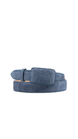 Tommy Exotic Python Cowboy Belt