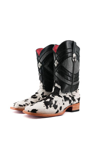 Prescott Cowhide Square Toe Cowboy Boot Size 13 Box RMF30