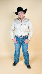 Rock'em Official Long Sleeve Button-Up