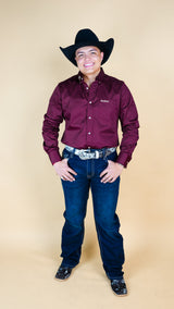 Rock'em Official Long Sleeve Button-Up
