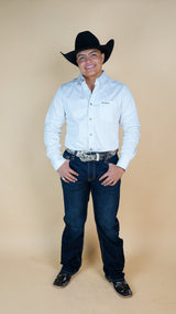 Rock'em Official Long Sleeve Button-Up