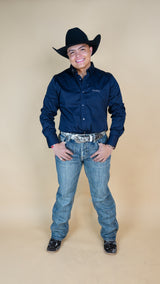 Rock'em Official Long Sleeve Button-Up