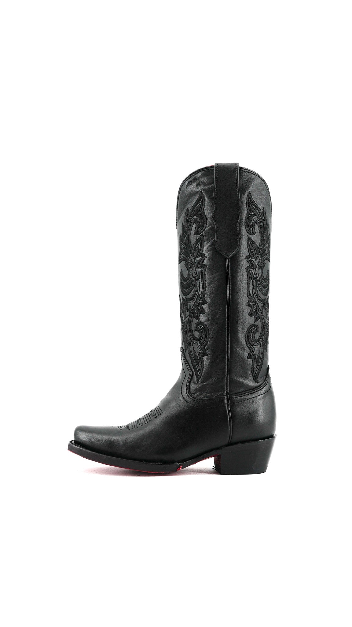 Little Girl Katy Red Bottom Snip Toe Cowgirl Boot