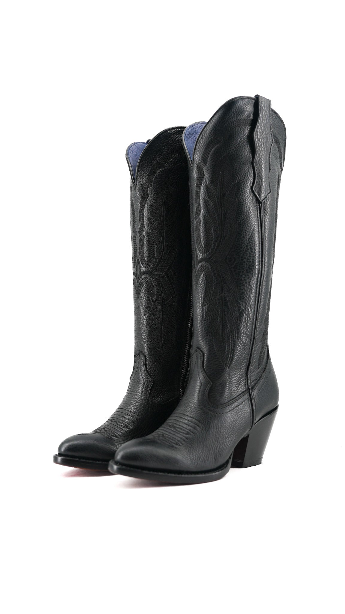 Amanda Tall Round Toe Cowgirl Boot