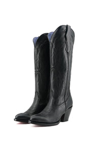 Amanda Tall Round Toe Cowgirl Boot