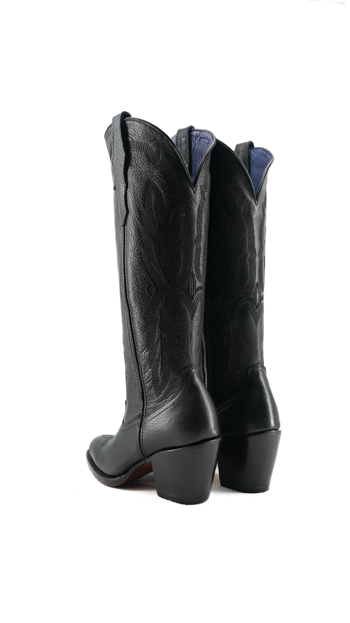 Amanda Tall Round Toe Cowgirl Boot