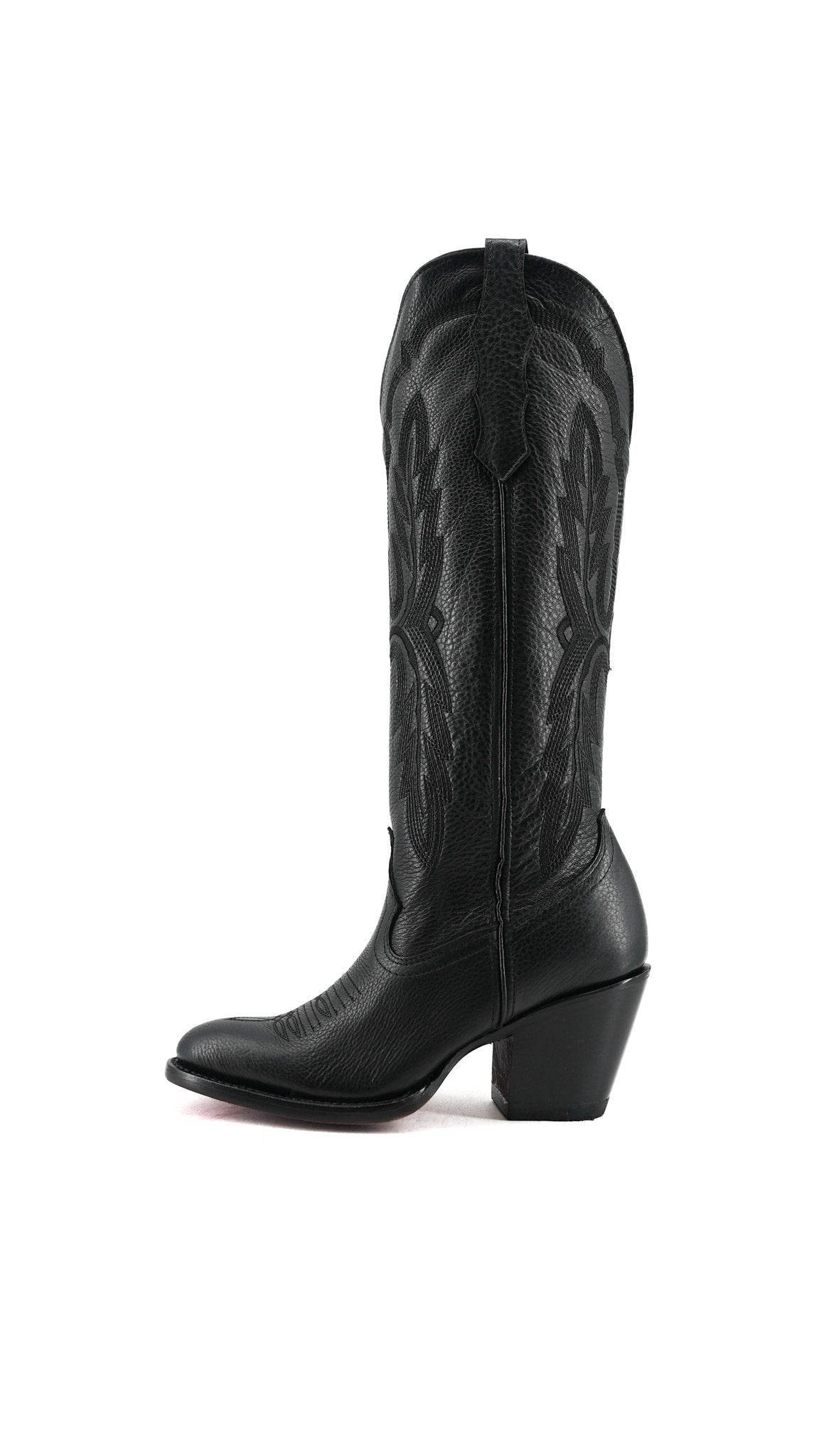 Amanda Tall Round Toe Cowgirl Boot