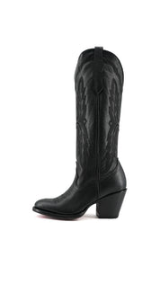 Amanda Tall Round Toe Cowgirl Boot
