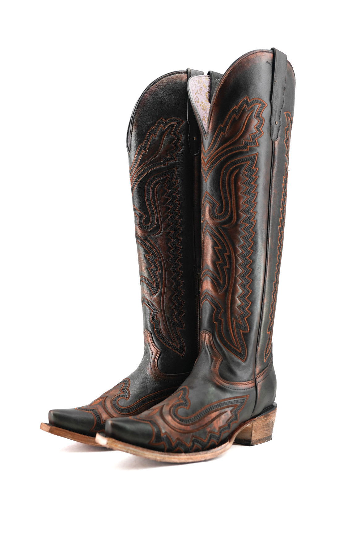 Stacy Tall Snip Toe Cowgirl Boot
