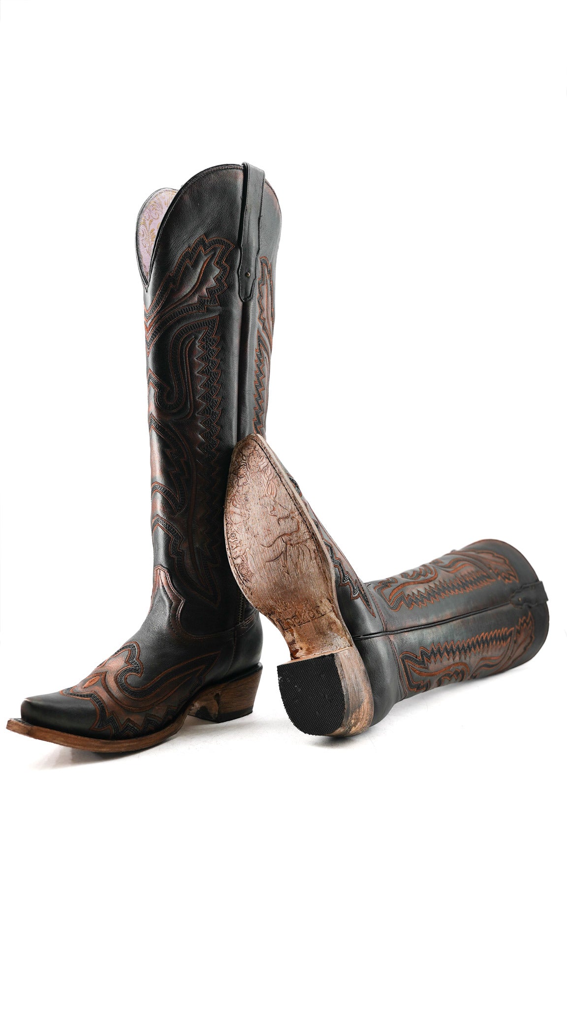 Stacy Tall Snip Toe Cowgirl Boot