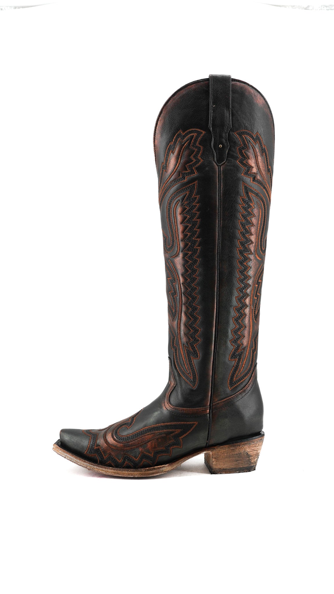 Stacy Tall Snip Toe Cowgirl Boot