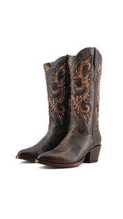 Katy Midi Round Toe Cowgirl Boot