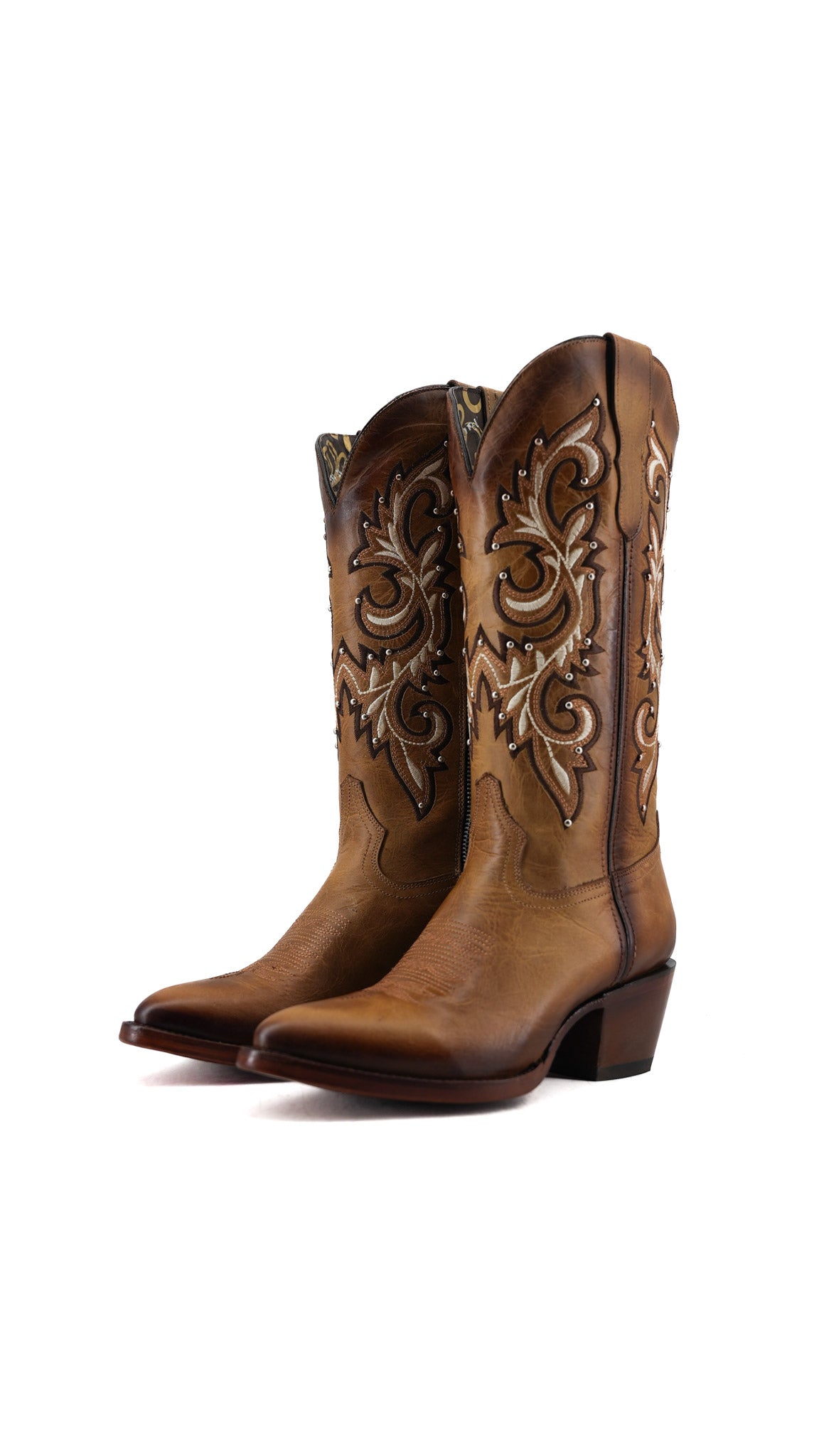 Katy Midi Round Toe Cowgirl Boot