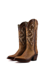 Katy Midi Round Toe Cowgirl Boot