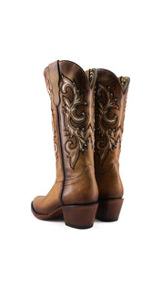 Katy Midi Round Toe Cowgirl Boot