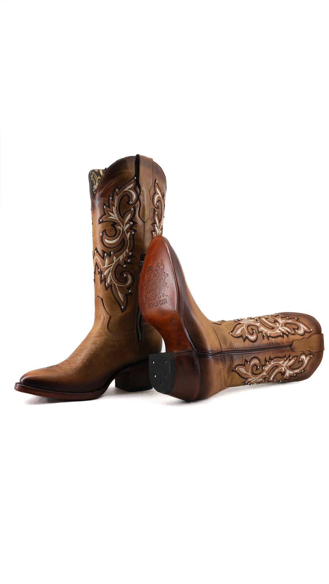 Katy Midi Round Toe Cowgirl Boot