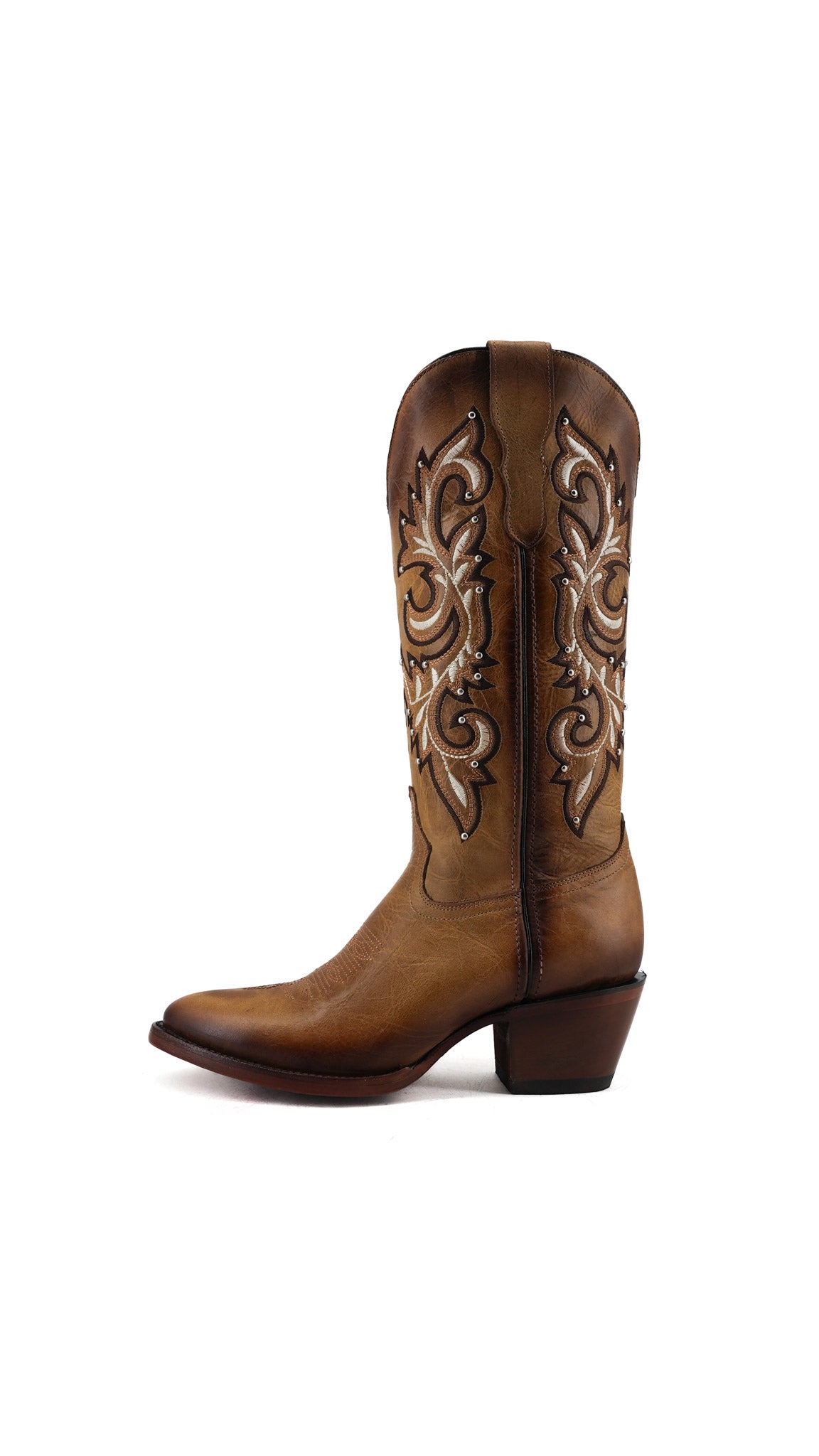 Katy Midi Round Toe Cowgirl Boot