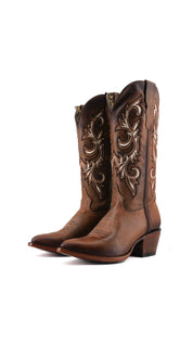 Katy Midi Round Toe Cowgirl Boot