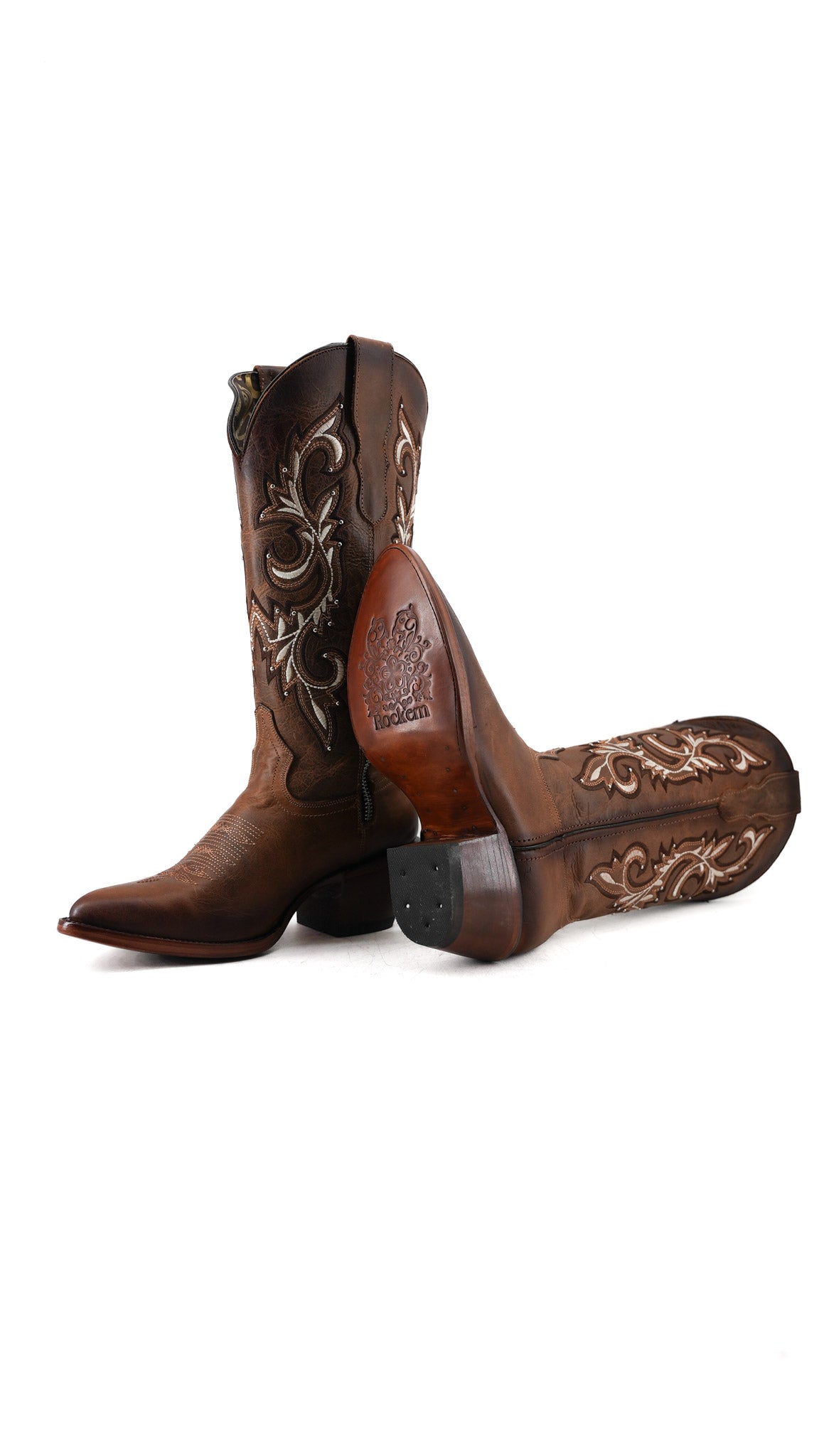 Katy Midi Round Toe Cowgirl Boot