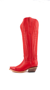 Gia Tall Wide Calf Snip Toe Cowgirl Boot