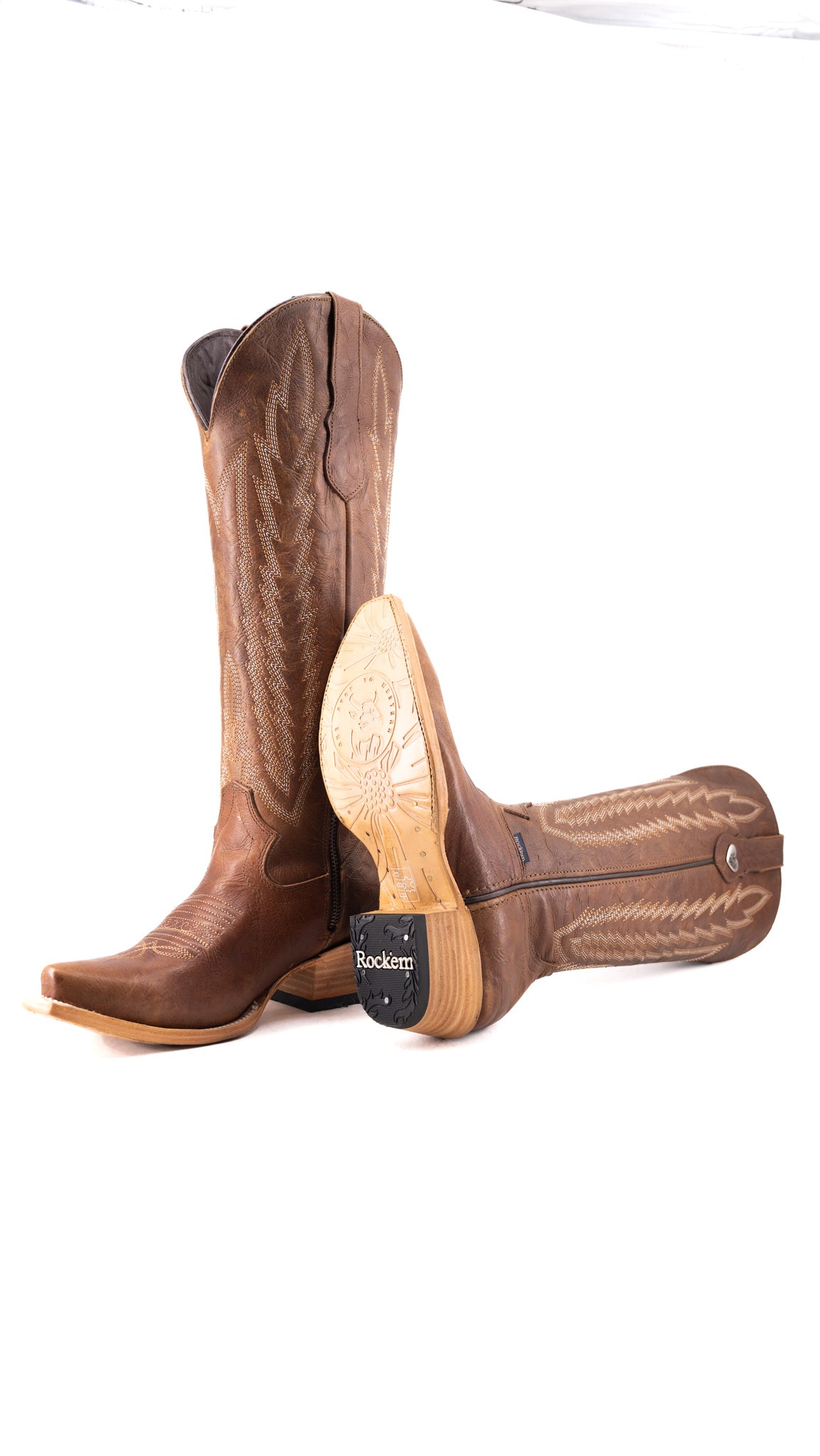 Eleanor Tall Snip Toe Cowgirl Boot