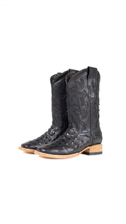 Bruce Hornback Youth Square Toe Cowboy Boot