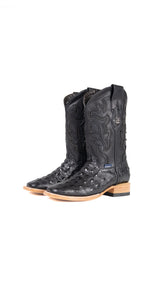 Bruce Hornback Youth Square Toe Cowboy Boot