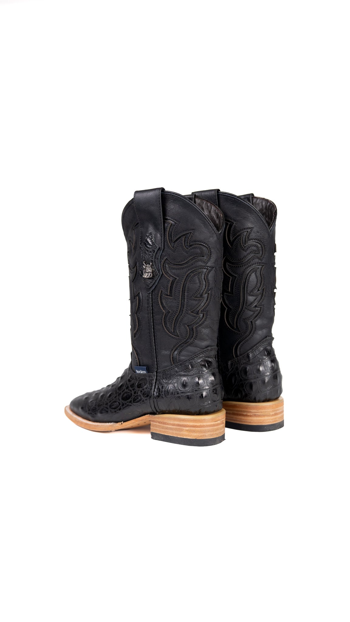 Bruce Hornback Youth Square Toe Cowboy Boot