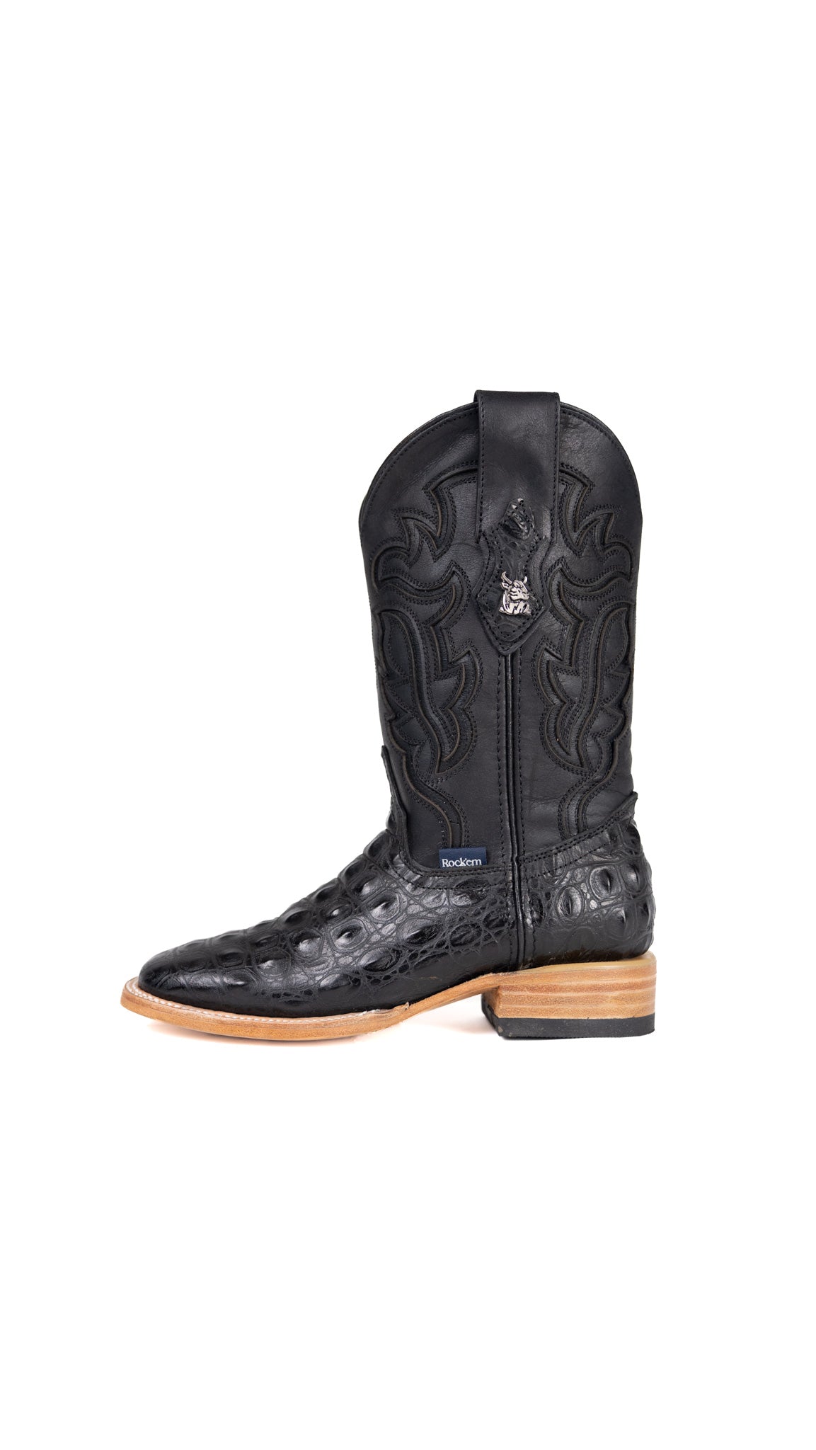 Bruce Hornback Youth Square Toe Cowboy Boot