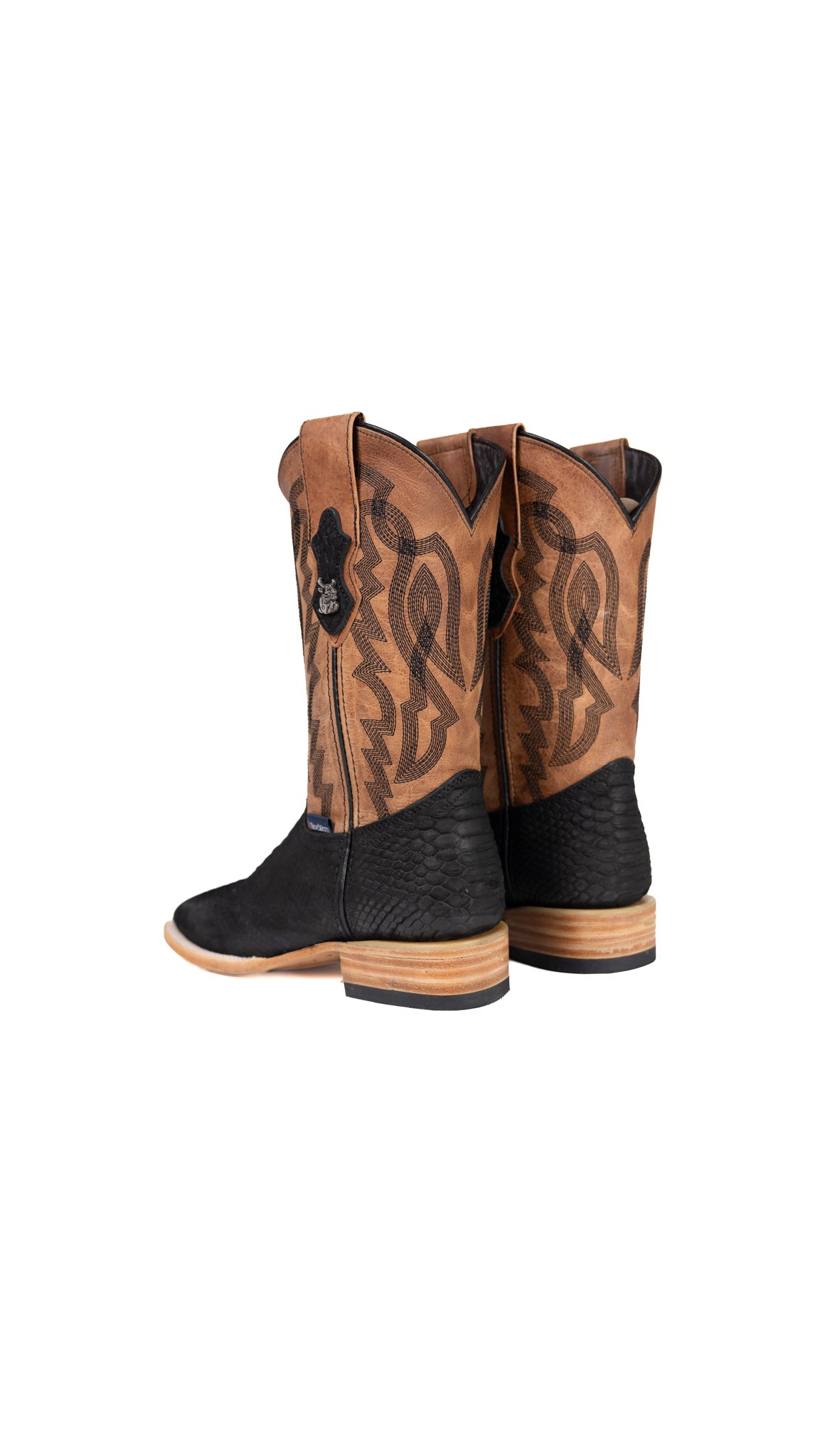 Renegate Python Square Toe Youth Cowboy Boot